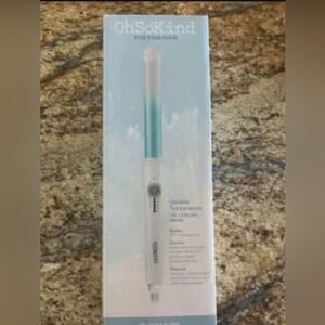 OhSoKind Hair Styling Tool in White and Blue New in Box